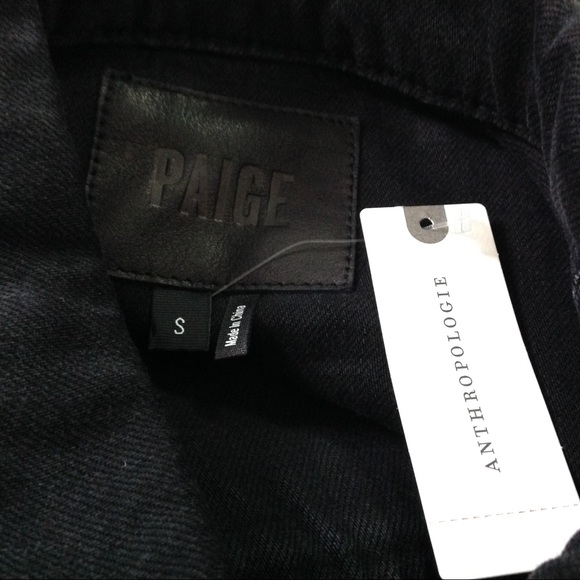 Anthropologie PAIGE Heidi Ruffle Denim Jacket S - Picture 3 of 8